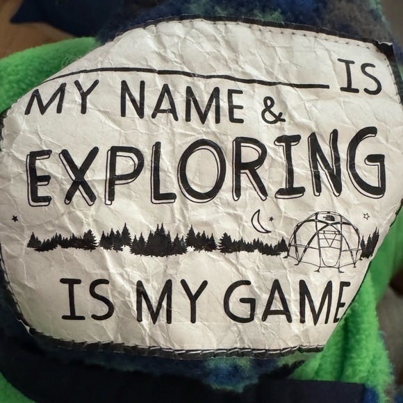 The North Face Infant Glacier Onesie Krypton Green Marble Camo Sz. 6-12 Months - Picture 8 of 8